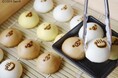 熊本県阿蘇の温泉地、黒川 りらっくまの湯にかわいい焼き印の温泉饅頭が登場!