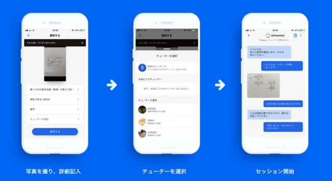 Edtech企業snapask Japanが全国休校中の小中高生向けにオンライン家庭教師アプリ スナップアスク のq Aサービスを3月末まで無償提供 Snapaskのプレスリリース