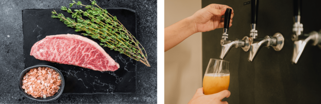 hotel norm. air fuji(ウェルカムビーフ、ビールタップ) hotel norm. air fuji(ウェルカムビーフ、ビールタップ)