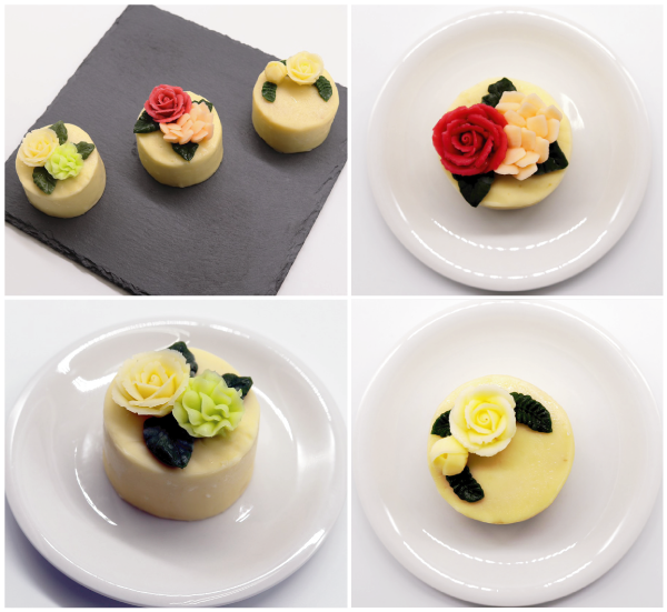 フランス発 beillevaire【ベイユヴェール】2020年母の日、「母の日」ギフトにWeb限定販売。 新商品　【プチ　ガトー・オ・ブーケ　３個セット、５個セット】5月1日（金）より販売スタート 