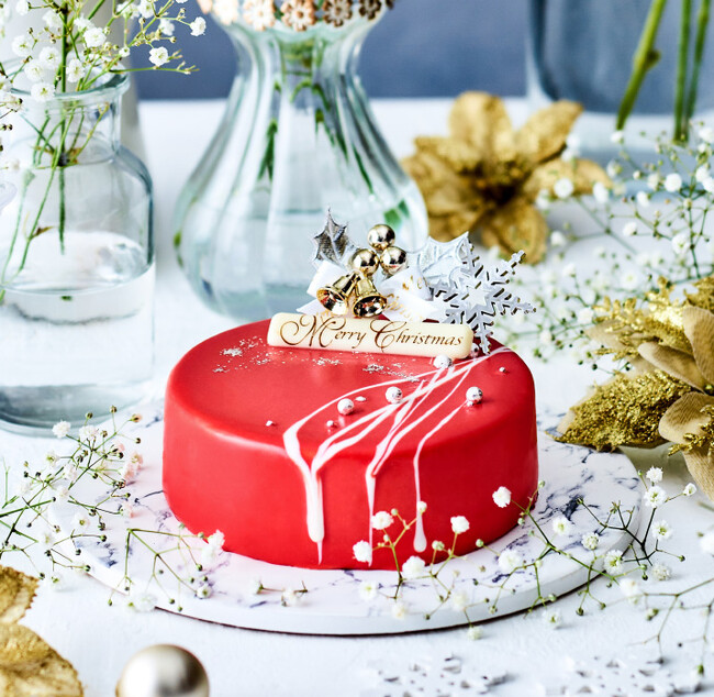 ガトー・フロマージュ・ノエル・ルビー