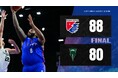 B2福岡|キャプテン寒竹のスリーがさく裂、インサイドではスミスが制圧しホームで勝利をつかむ