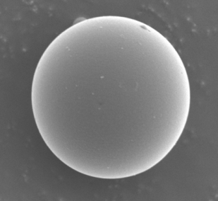 顕微鏡で拡大したBELLOCEA®(平均粒径7μm)
