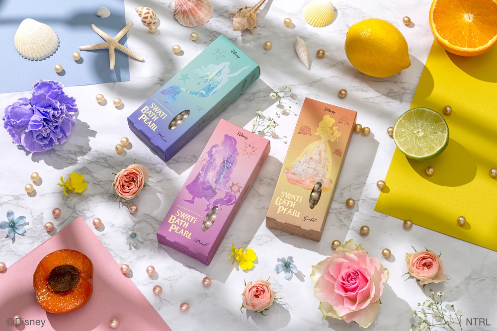 バスタイムを特別なひとときにするswatiバスパールに新しいラインアップ Swati Bath Pearl Disney Princess が新発売 Beenos株式会社のプレスリリース