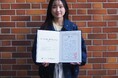 韓国語スピーチコンテスト「話してみよう韓国語」　文京学院大学 外国語学部４年生がスピーチ部門で『奨励賞』を受賞