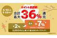 au PAY マーケット、ポイント超超祭で最大36%のポイント還元やマルイ周年祭を開催!