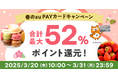 au PAY ふるさと納税、au PAY カードで寄附すると最大5%還元する「春のau PAY カードキャンペーン」を3月31日まで開催