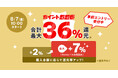 au PAY マーケット、夏の買い得ビッグチャンス！最大36％還元の「ポイント超超祭」を8月7日から開催