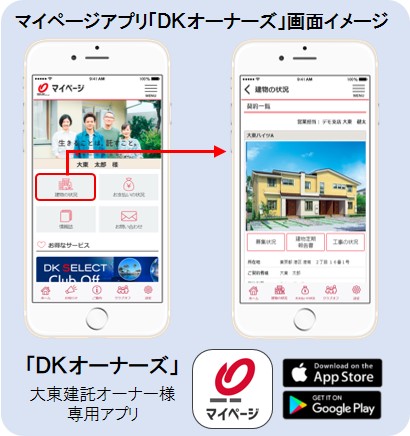 賃貸建物オーナー様向けアプリ ｄｋオーナーズ の配信を開始 大東建託株式会社のプレスリリース