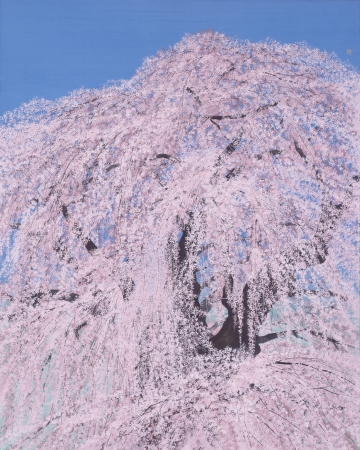 「三春の瀧桜」2013年、軽井沢千住博美術館蔵
