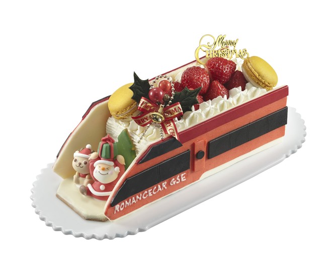 ロマンスカーモチーフも おうちクリスマス におすすめの小田急限定ケーキ 株式会社小田急百貨店のプレスリリース