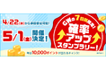 楽天カード、5月1日（金）から「GW限定！毎日1万ポイントのチャンス！確率アップスタンプラリー！」キャンペーンを開催