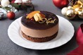 ~「OGGI(オッジ)」のクリスマスケーキ 2024~とろけるような口溶けのチョコムースで仕上げた『OGGIクリスマスチョコレートケーキ』を新発売!