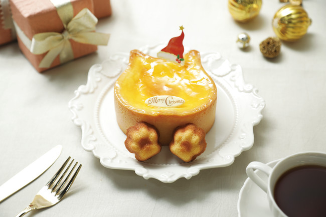 ねこねこチーズケーキのクリスマスケーキ ねこの形の本格チーズケーキが10月よりクリスマスケーキ をご予約開始 株式会社オールハーツ カンパニーのプレスリリース