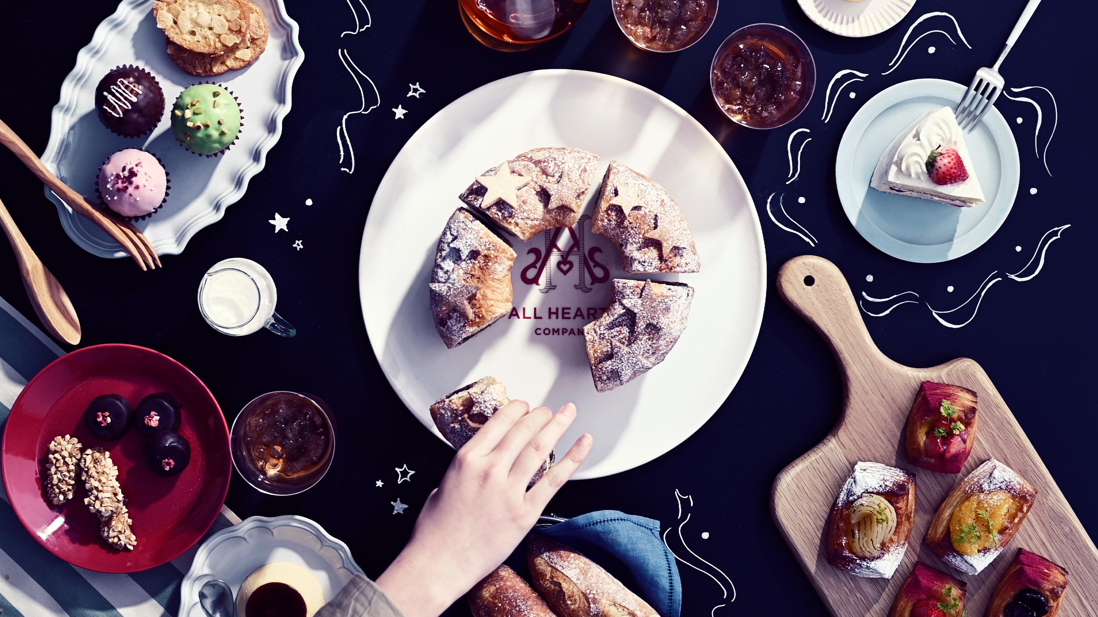 2 4 2 22まで大丸京都店に限定出店 バレンタインに合うパンやスイーツを厳選 オールハーツ カンパニーの人気ブランドが大集合 株式会社オールハーツ カンパニーのプレスリリース