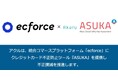 アクルの不正検知・認証サービス「ASUKA」、ecforceと連携開始〜最短翌日から不正検知サービスの導入が可能に!〜