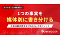広報活動の幅を広げる。1つの事実を媒体別に書き分けるリソースをAXerに追加・提供開始