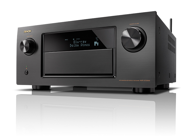 Denon AVサラウンドレシーバー 7.2ch Dolby Atmos DTS:X HDCP2.2 Wi-Fi