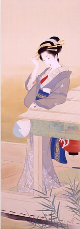 伊藤 小坡《舟中納涼之図》 昭和前期