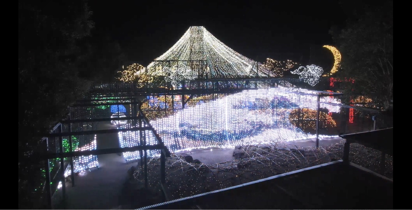 由志園 島根県立美術館 ｈｏｋｕｓａｉ ピクセル イルミネーション 島根県のプレスリリース