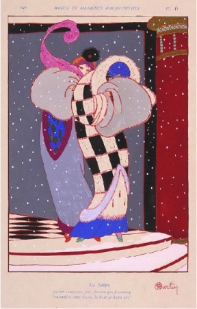 シャルル・マルタン《雪》1913年、島根家立石見美術館蔵