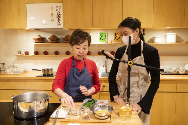 京都 おだしの うね乃から料理教室をオンライン配信 京都 おだしの うね乃から料理教室をオンライン配信