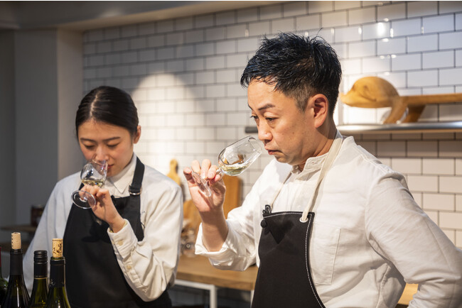 ワイン講座にて ワイン講座にて