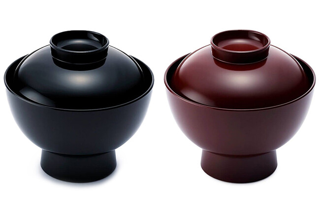 煮物椀 黒十分ツヤ/銀朱八分ツヤ仕上げ 煮物椀 黒十分ツヤ/銀朱八分ツヤ仕上げ