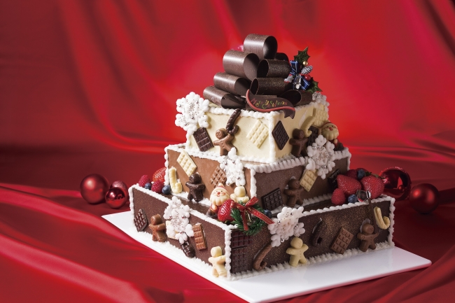 オリエンタルホテル 東京ベイ チョコレートのプレゼントboxやクリスマスリースを模したケーキなど 夢あふれる クリスマスケーキ15 アビリタス ホスピタリティのプレスリリース
