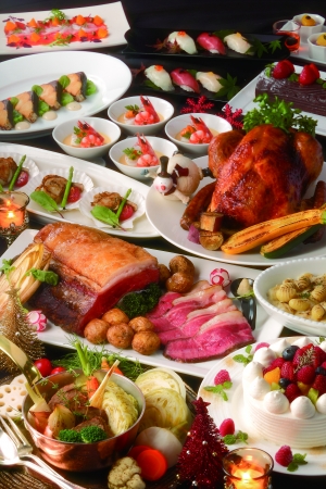 ムーングロークリスマスディナーブッフェ　イメージ