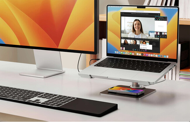 Twelve South HiRise Pro for MacBook | MagSafe充電器を底面に設置