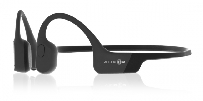 新品フォーカルポイント骨伝導AfterShokz Aeropex ブラック