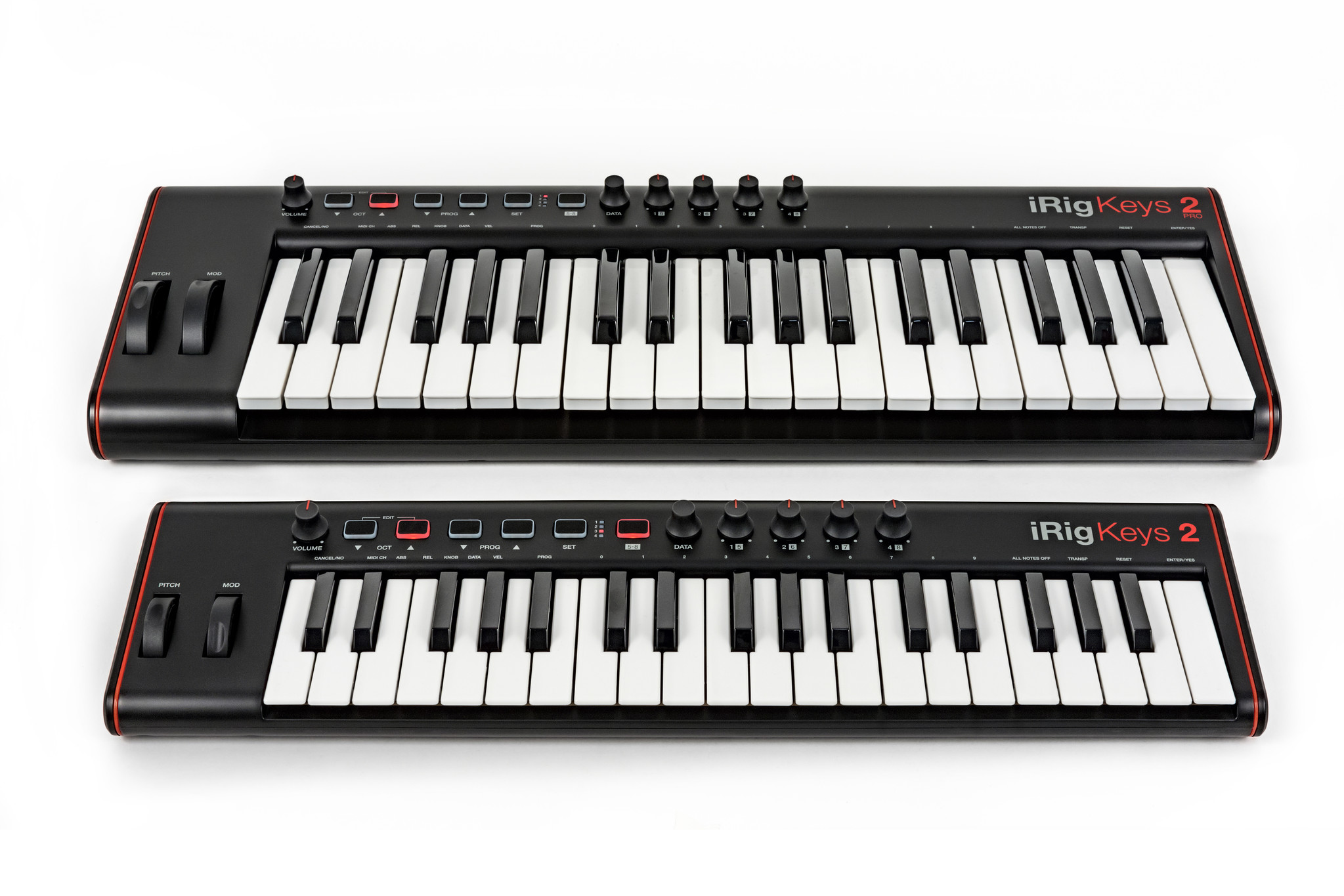 IK Multimediaの次世代型MIDIキーボード「iRig Keys 2 Pro」、「iRig