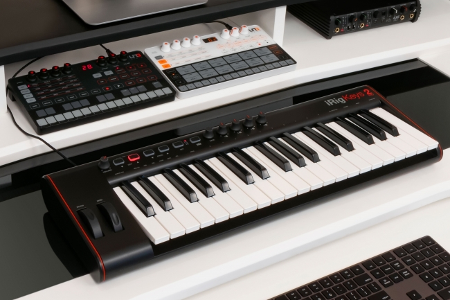 IK Multimediaの次世代型MIDIキーボード「iRig Keys 2 Pro」、「iRig 