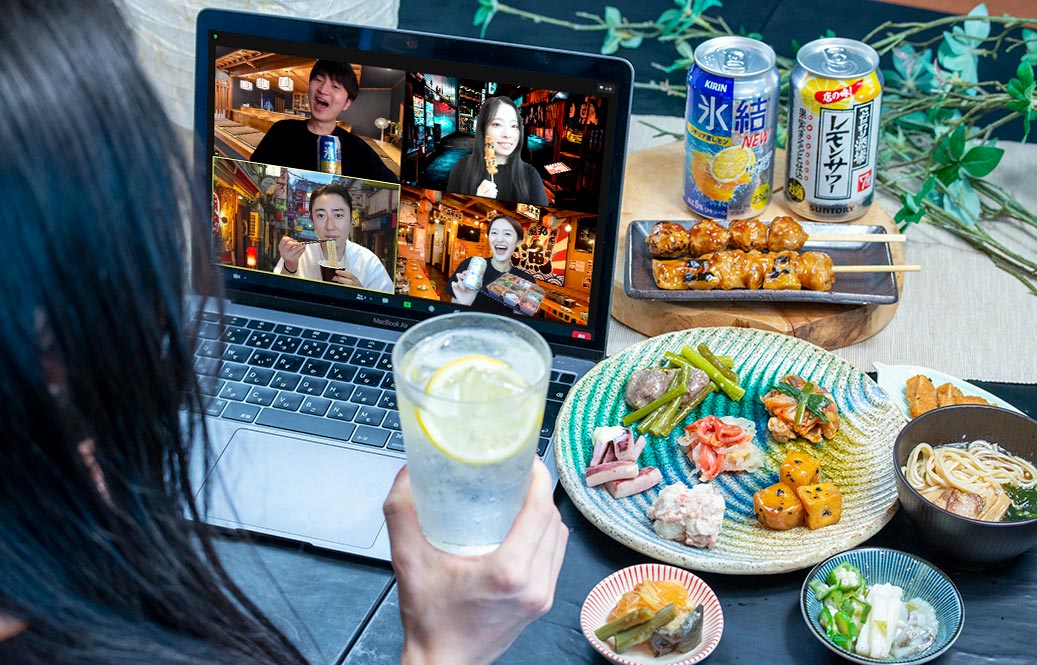 おうちで本格居酒屋！離れていても「同じ食事」を囲んで、オンラインで繋がる仲間との“宴”をもっと楽しく。nonpi foodbox(TM)から「居酒屋プラン」2種新登場。