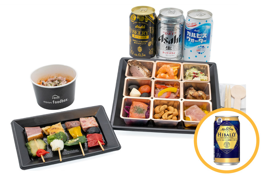 【数量限定】年明けもnonpi foodbox(TM)で楽しく飲もう！1月4日お届け分より、微アルコールのライトなハイボール「アサヒ ハイボリー」を1本無料でお届けキャンペーン実施