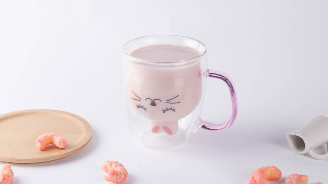 「うさぎマグ」ピンク