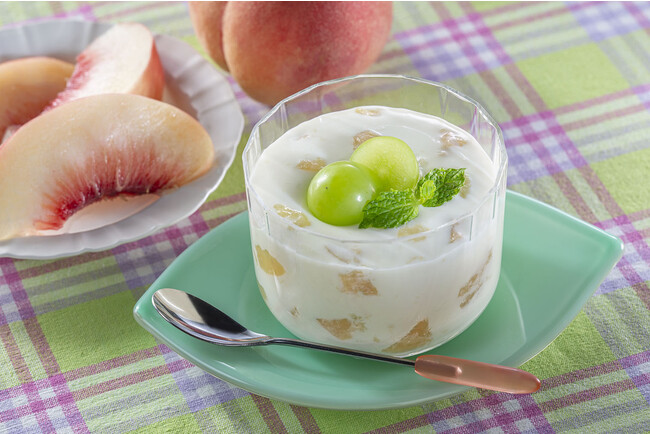 【アレンジレシピ：生クリームフルーチェ】