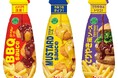 累計出荷数200万本突破！(※）バーベキュー、マスタード、てりやきの、やみつきな味わいを好きなときに好きなだけ ファーストフード好きのワガママを叶える「HAPPYSAUCE」シリーズ