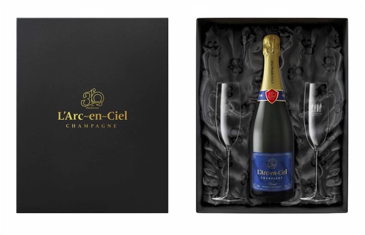 L'Arc〜en〜Ciel 結成30周年記念【30th限定Champagne】販売受付開始
