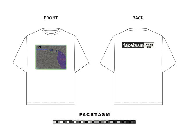 FACETASM展覧会開催記念コラボレーションTシャツ