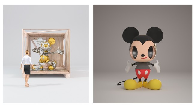 Mickey Mouse Now and Future』追加情報解禁！展示作品一部公開POP UP