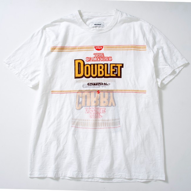 カップTシャツ カレー doublet x The Salvages