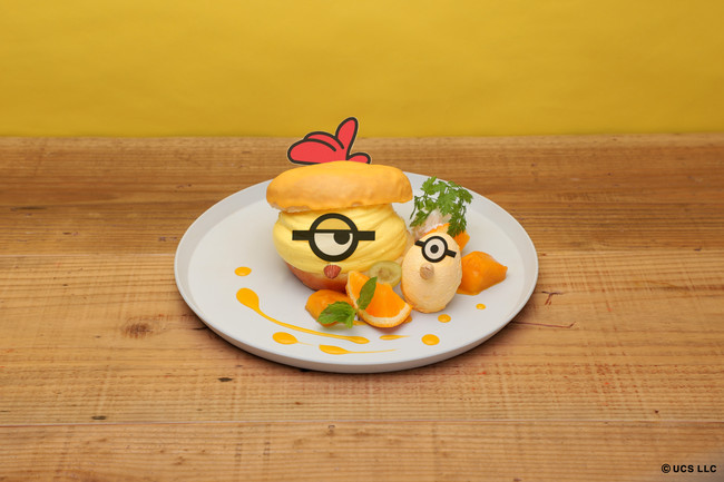 ミニオン・ドーナツアイスサンド 1,540円 ミニオン・ドーナツアイスサンド 1,540円