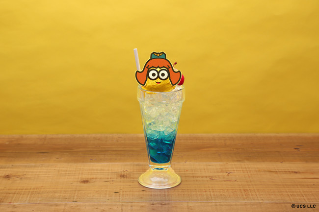 ミニオン・ソーダフロート 990円 ミニオン・ソーダフロート 990円