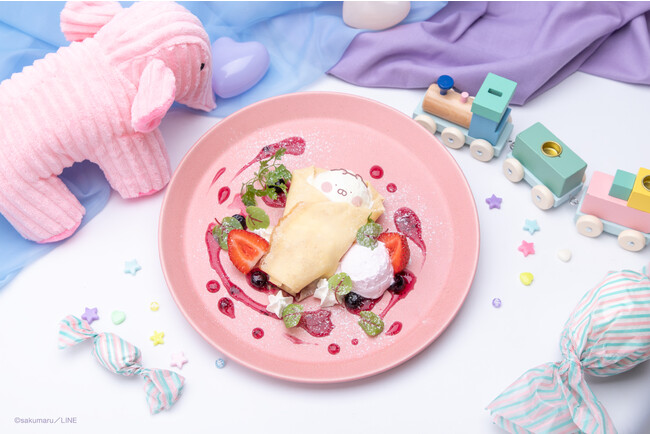 ちびちびうさまる すやすや おくるみクレープ 1,430円 ちびちびうさまる すやすや おくるみクレープ 1,430円