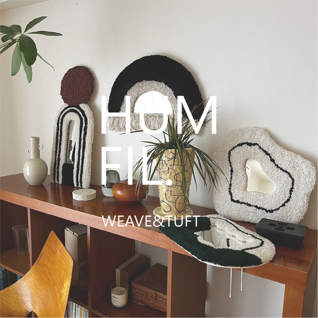 HUMFIL weave&tuft. HUMFIL weave&tuft.