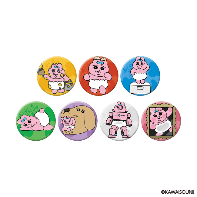 トレーディング缶バッジ (7種ランダム) 各385円 トレーディング缶バッジ (7種ランダム) 各385円