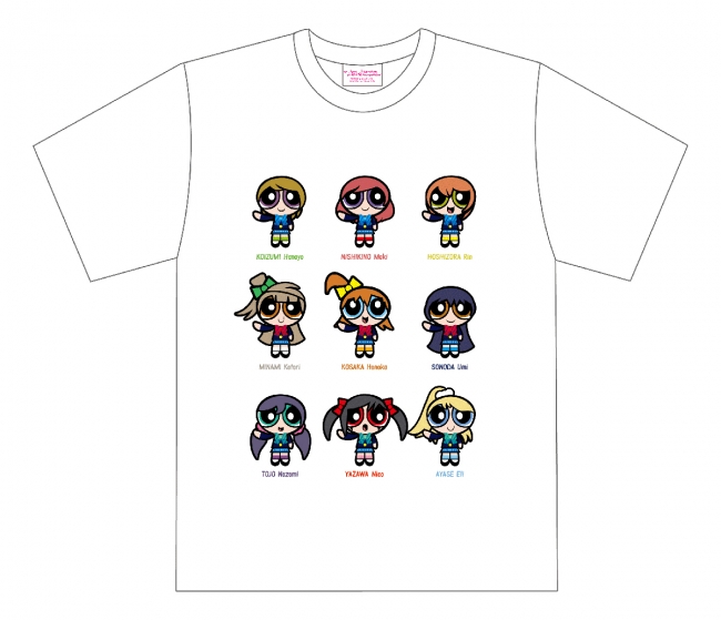 ⑦ Tシャツ（2種）　各3,500 円+税