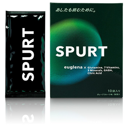 スポーツ用飲料「SPURT（スパート）」（左：粉末タイプ、右：ゼリータイプ）